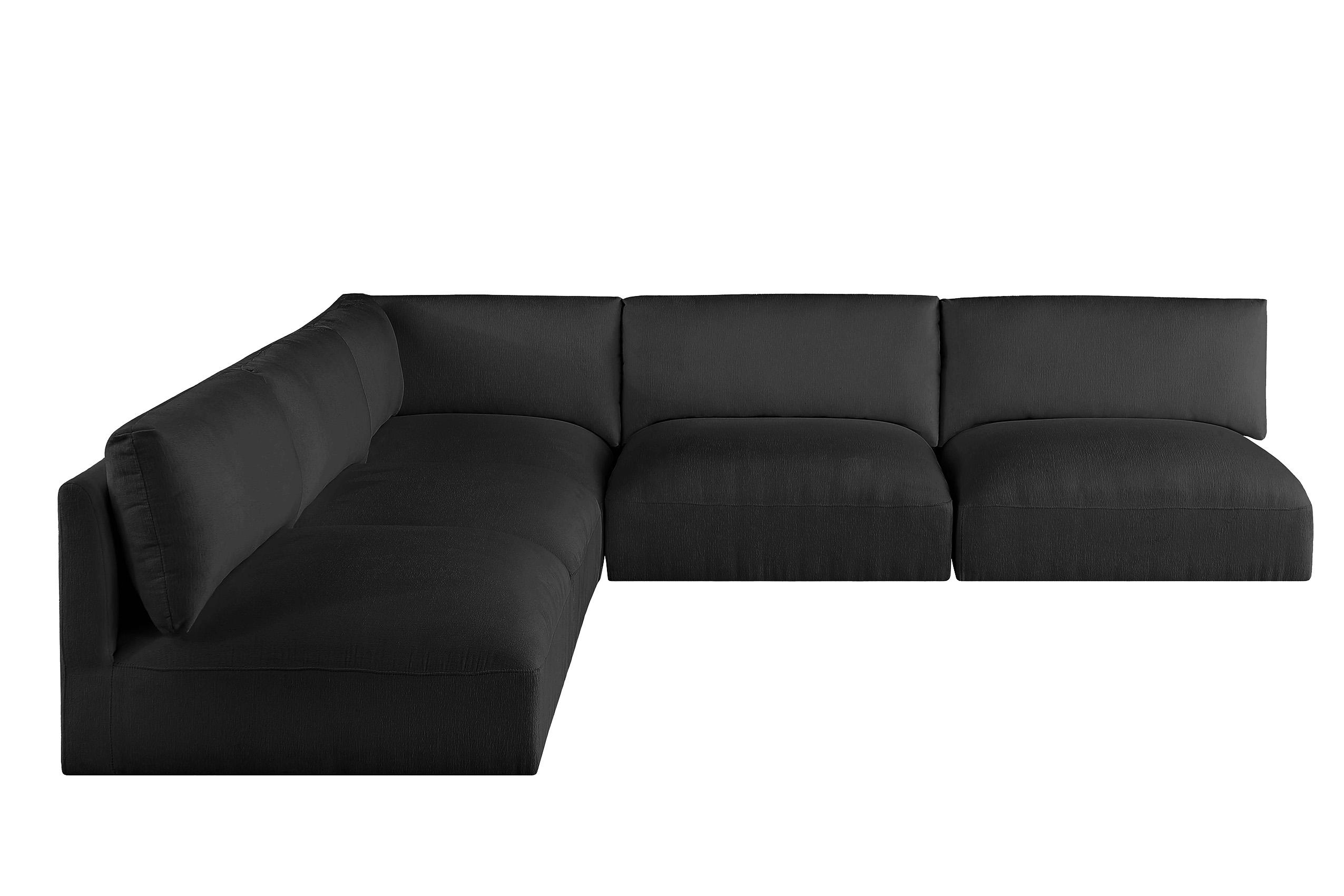 

    
Meridian Furniture EASE 696Black-Sec5C Modular Sectional Sofa Black 696Black-Sec5C
