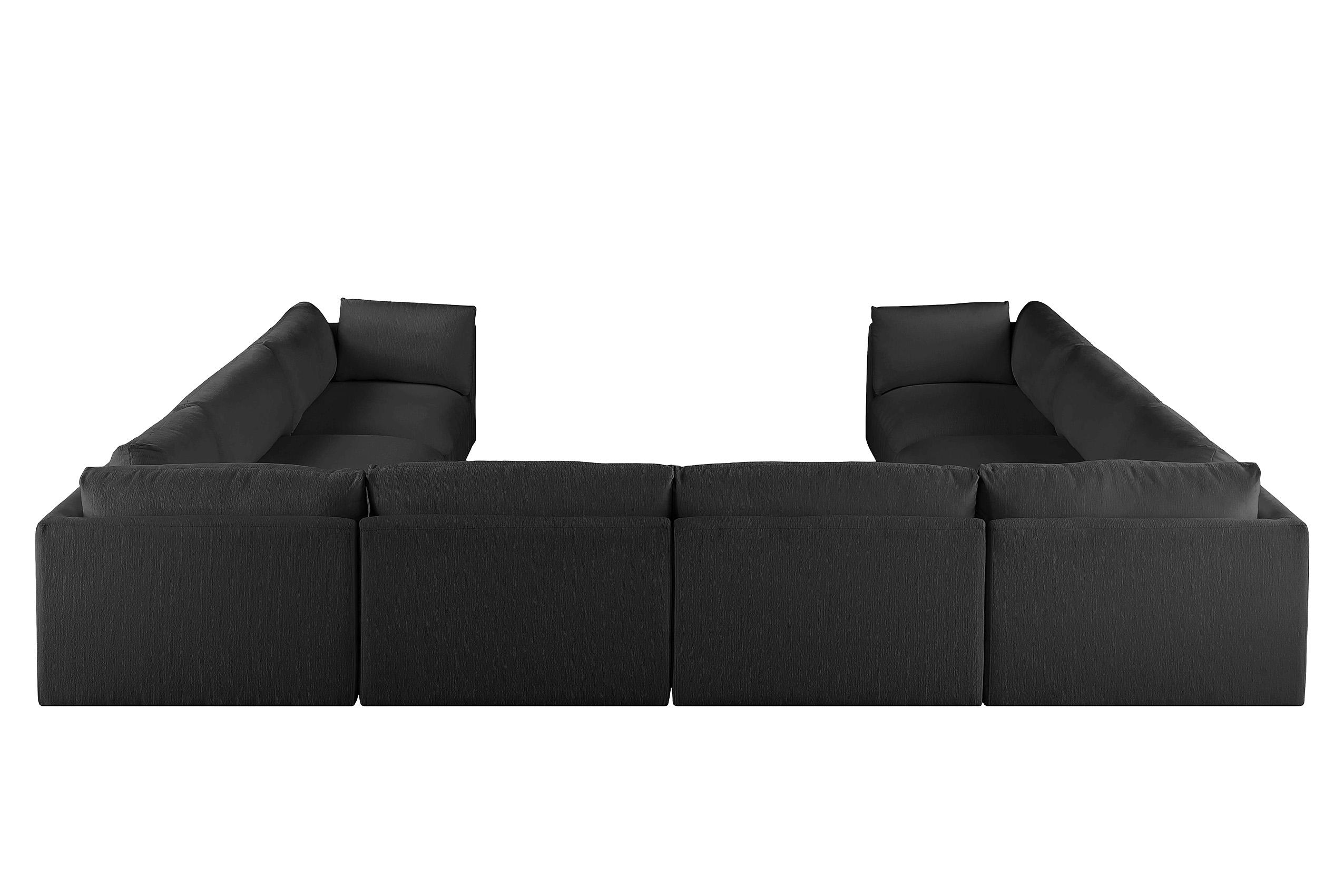 

        
Meridian Furniture EASE 696Black-Sec8A Modular Sectional Sofa Black Fabric 094308281360
