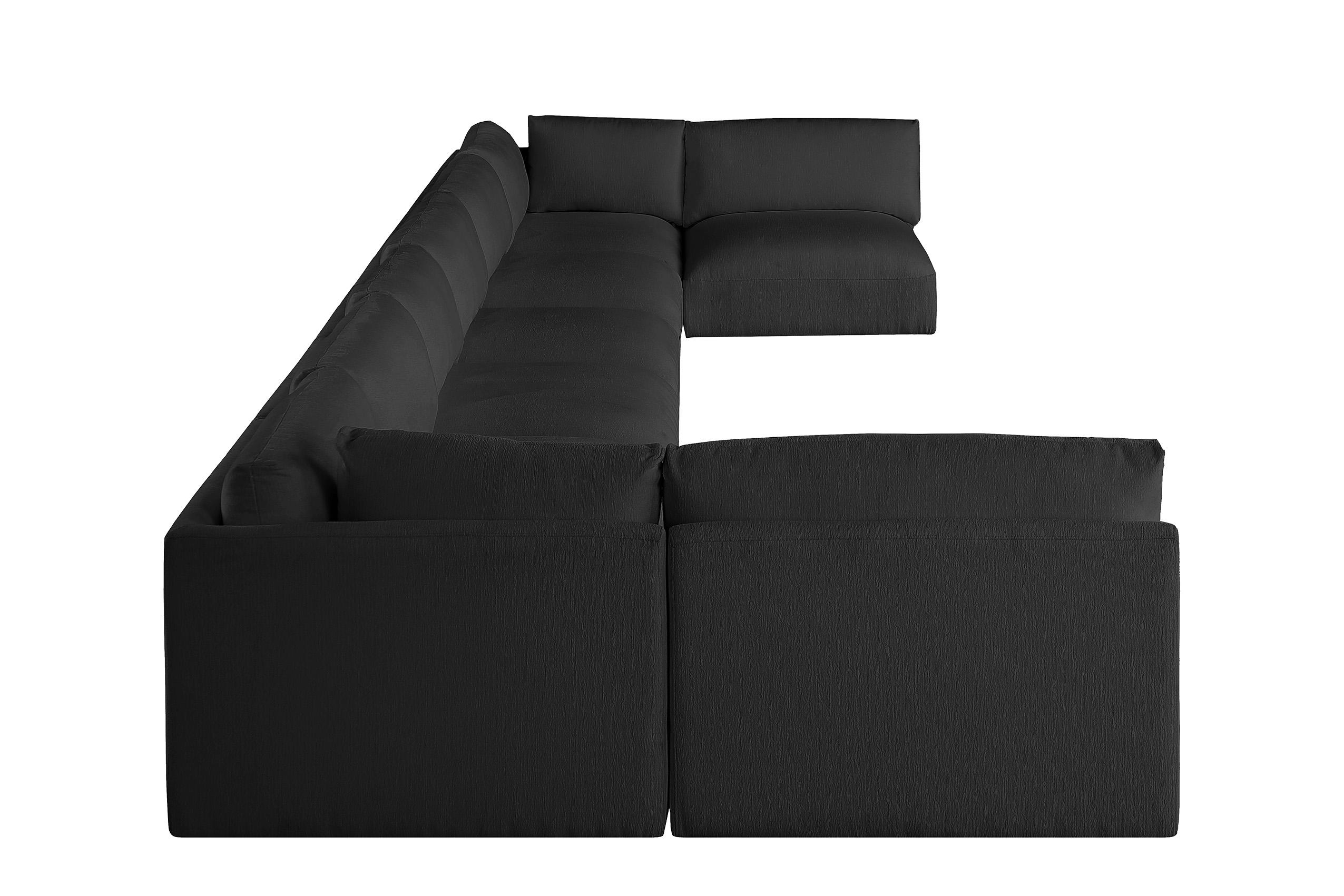 

        
Meridian Furniture EASE 696Black-Sec8B Modular Sectional Sofa Black Fabric 094308306377
