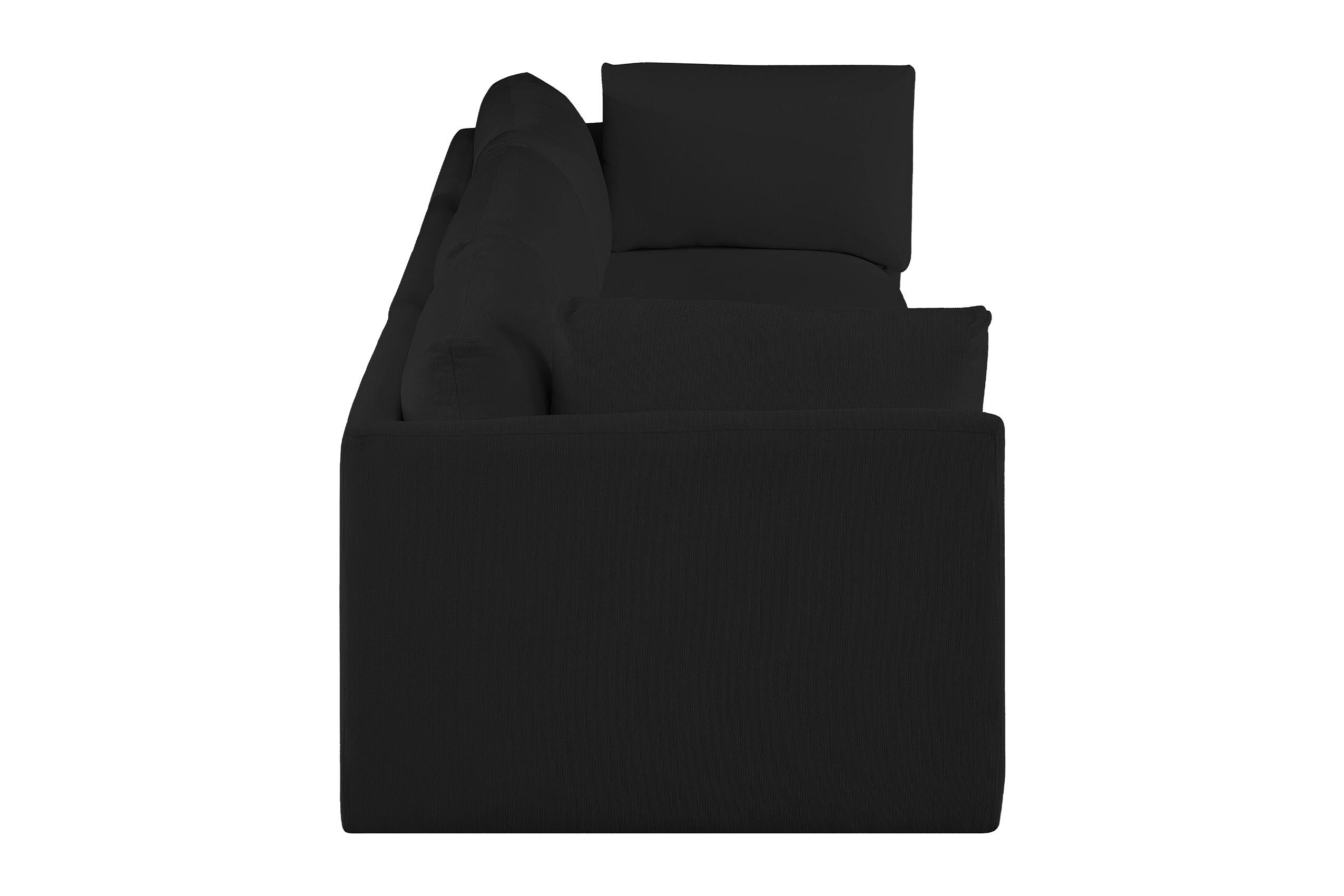 

        
Meridian Furniture EASE 696Black-S114B Modular Sofa Black Fabric 094308281025
