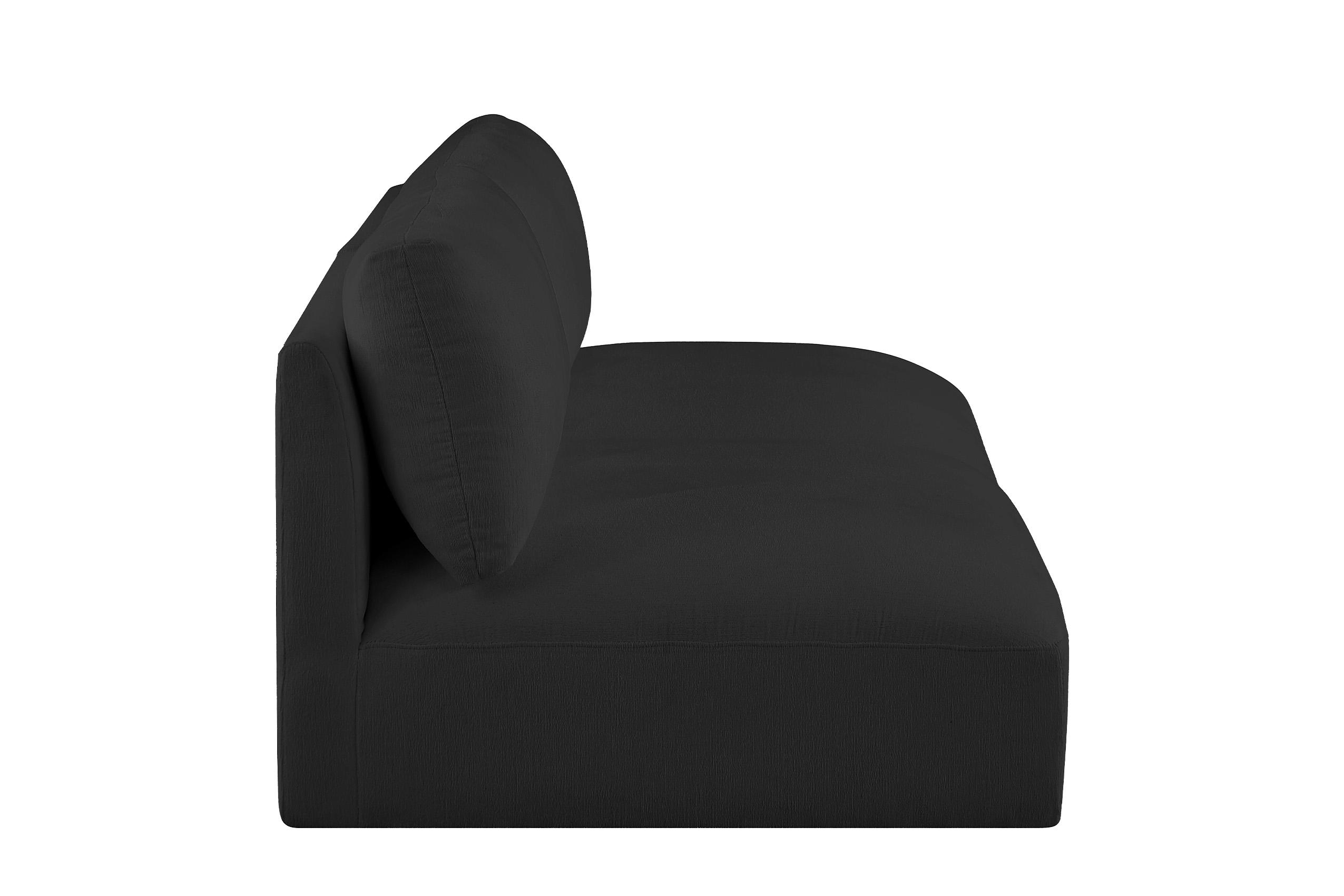 

        
Meridian Furniture EASE 696Black-S76A Modular Sofa Black Fabric 094308280967
