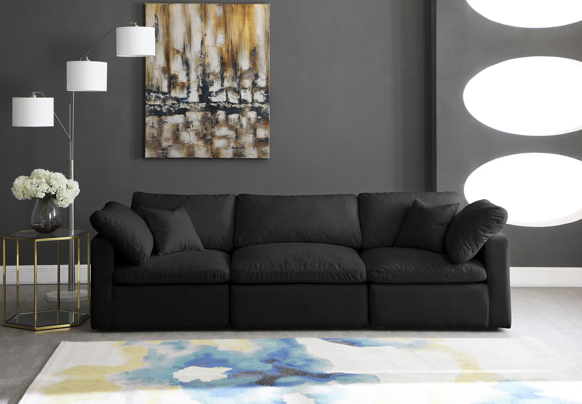 

        
Meridian Furniture 602Black-S105 Modular Sofa Black Fabric 753359805405
