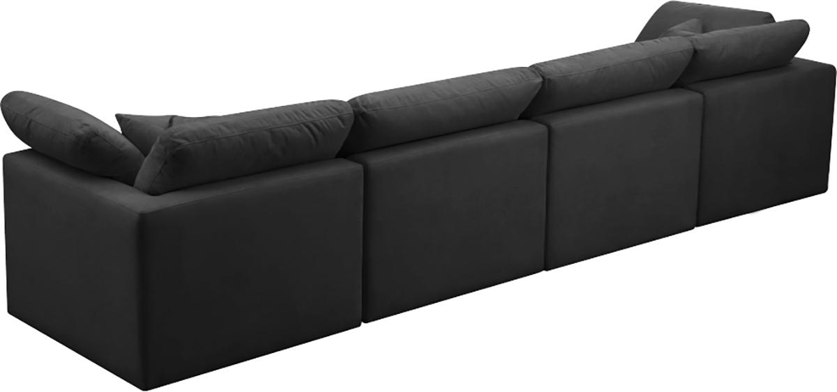 

        
Meridian Furniture 602Black-S140 Modular Sofa Black Fabric 753359805412
