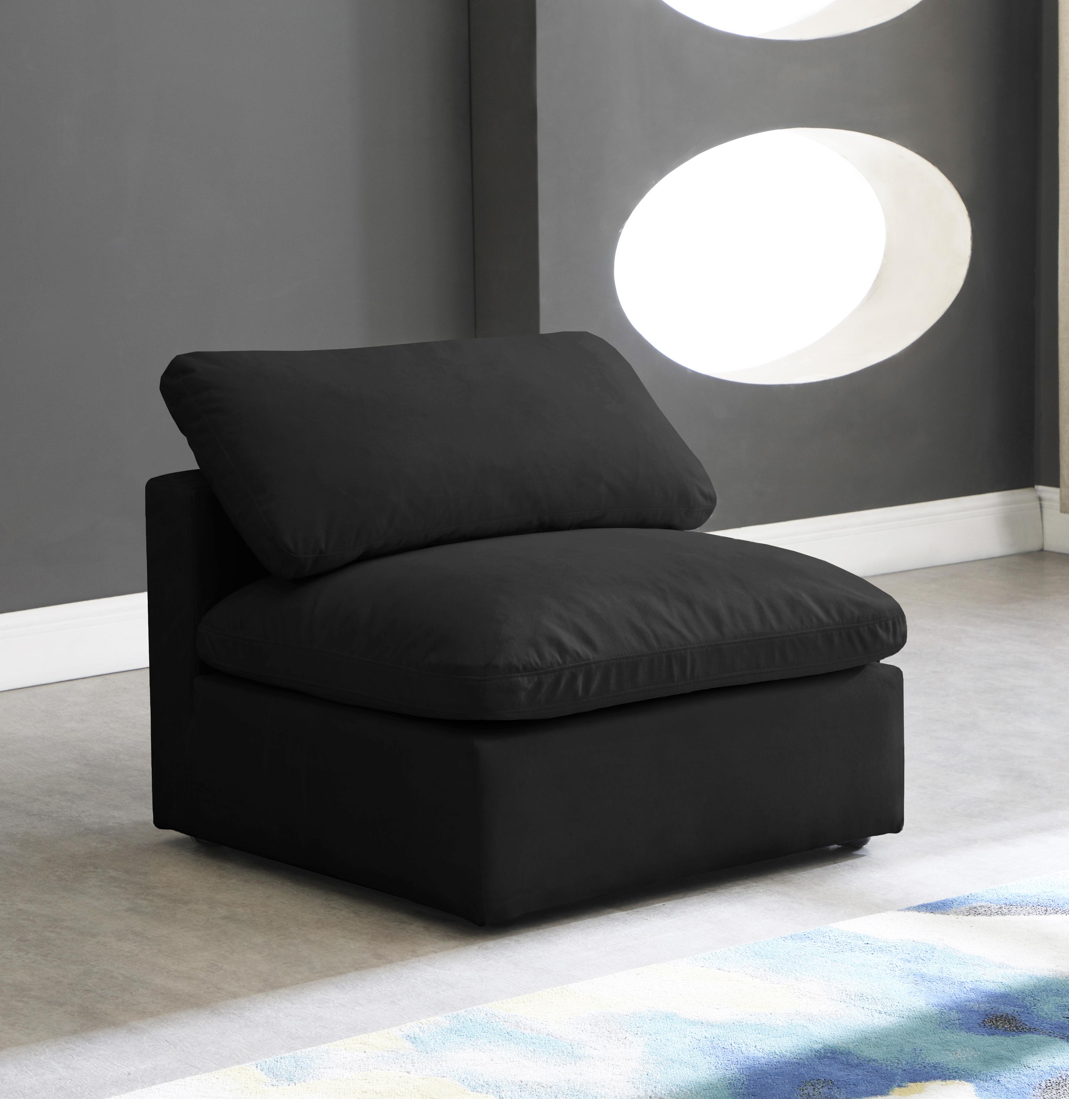 

    
Meridian Furniture 602Black-Armless Oversized Chair Black 602Black-Armless

