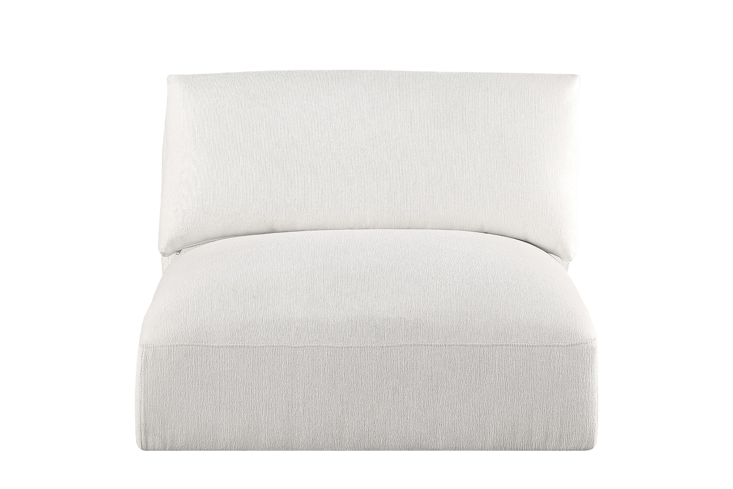 

        
Meridian Furniture EASE 696Cream-Armless Modular Chair Cream Fabric 094308276977
