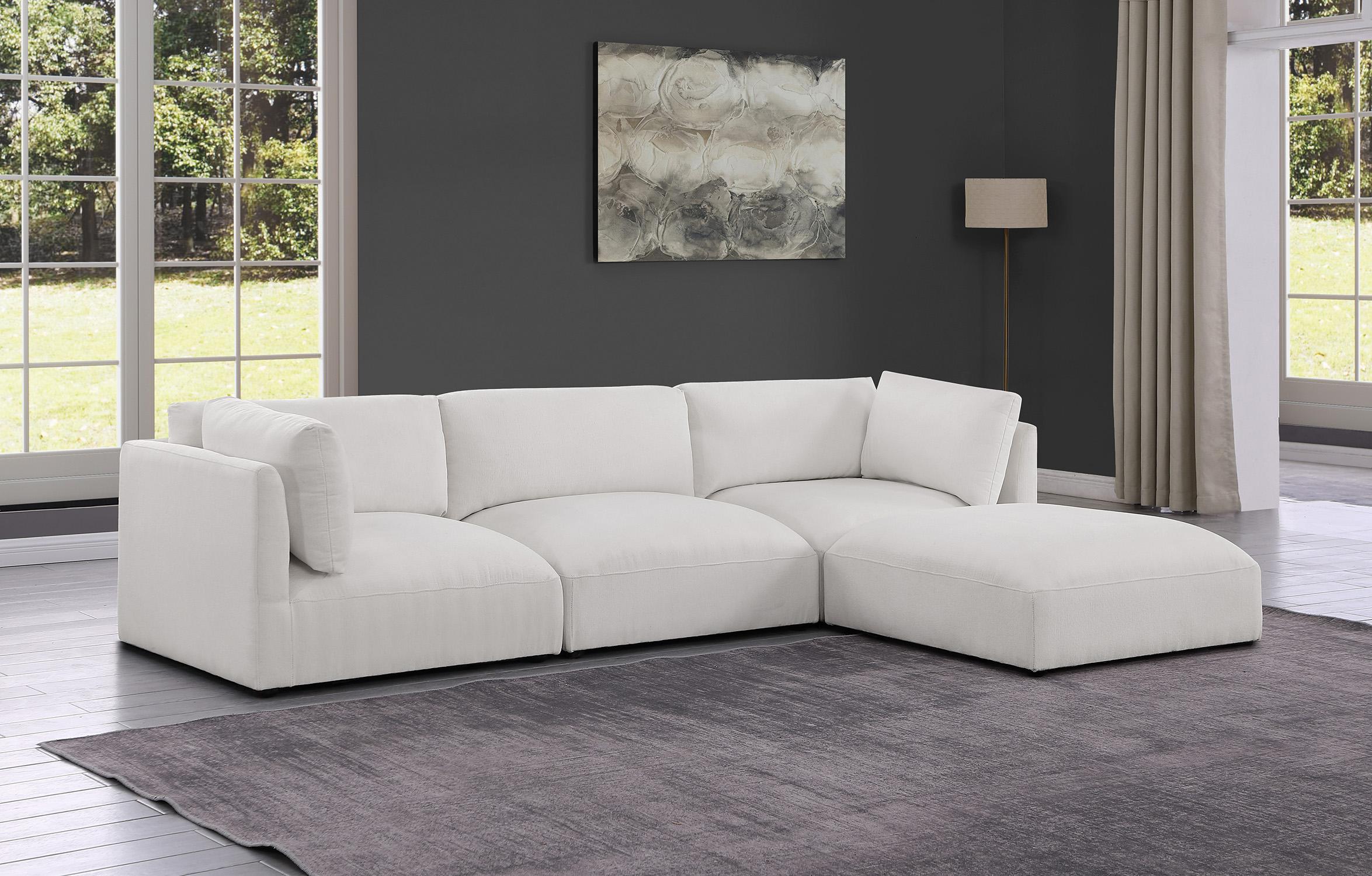 

        
Meridian Furniture EASE 696Cream-Sec4A Modular Sectional Sofa Cream Fabric 094308281070
