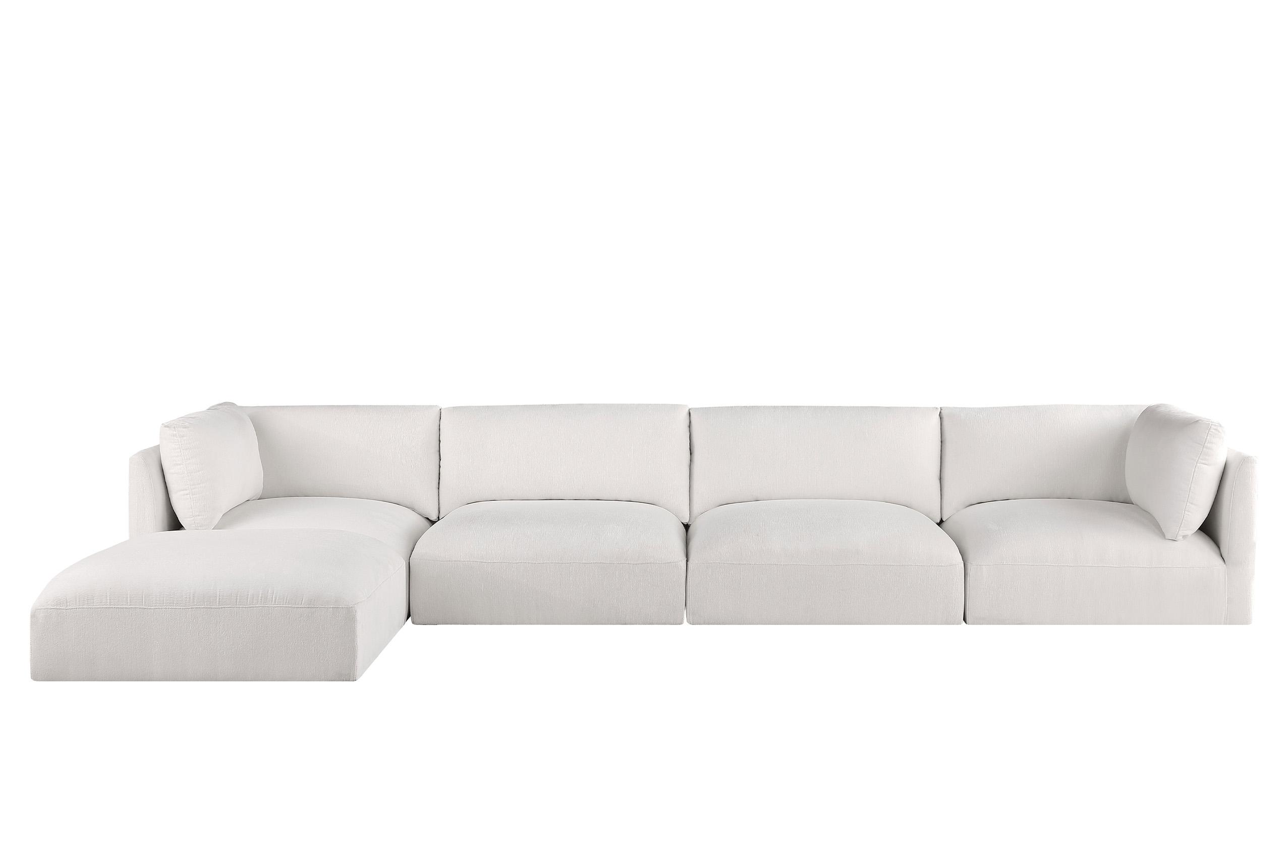 

    
696Cream-Sec5A Meridian Furniture Modular Sectional Sofa
