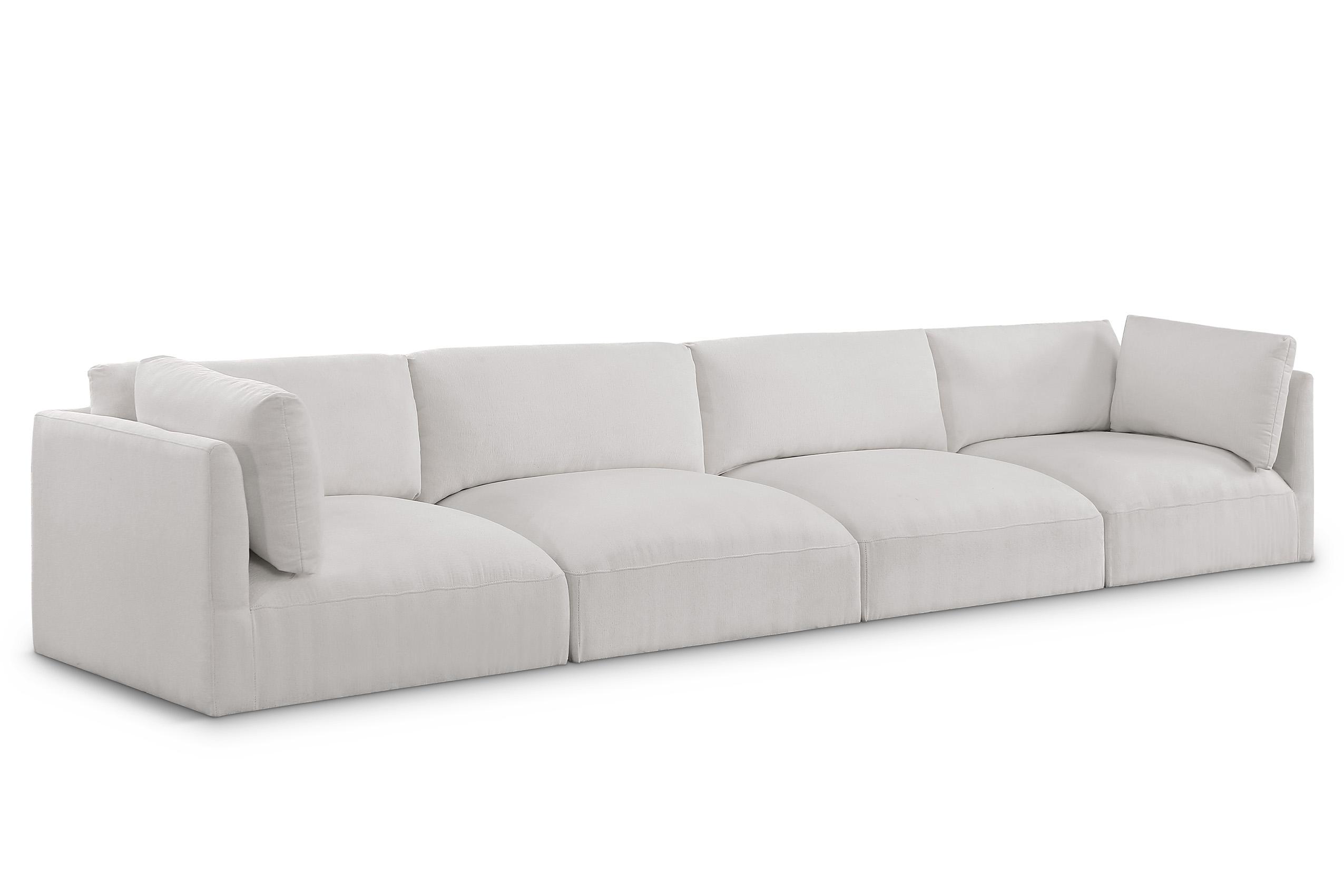 Contemporary, Modern Modular Sofa EASE 696Cream-S152B 696Cream-S152B in Cream Fabric