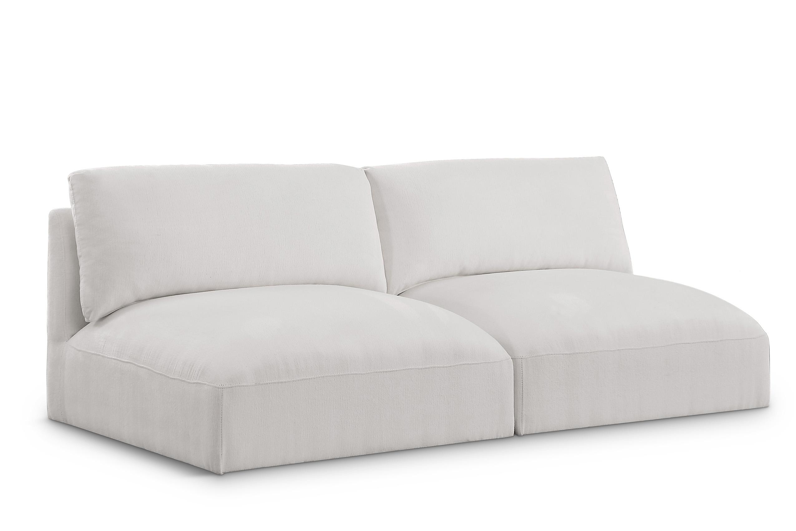 

    
Plush Cream Fabric Modular Sofa EASE 696Cream-S76A Meridian Modern Contemporary
