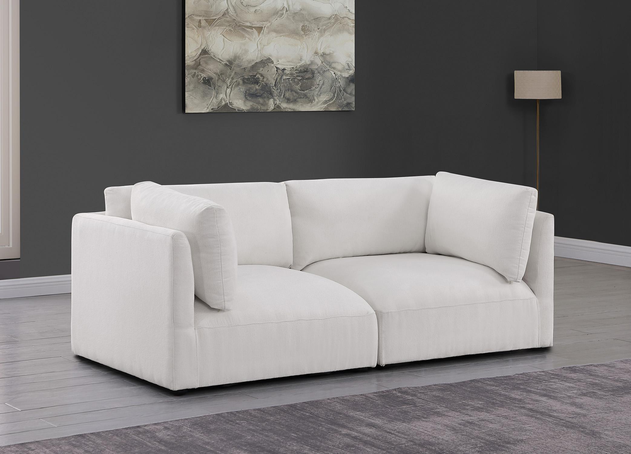 

    
Plush Cream Fabric Modular Sofa EASE 696Cream-S76B Meridian Modern Contemporary
