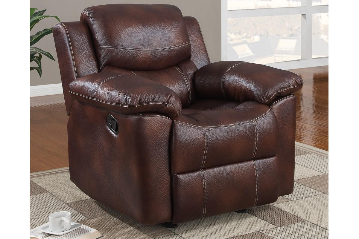 

        
Poundex Furniture F7067/F7068/F7069 Sofa Loveseat and Chair Set Espresso Leatherette 00658555174389
