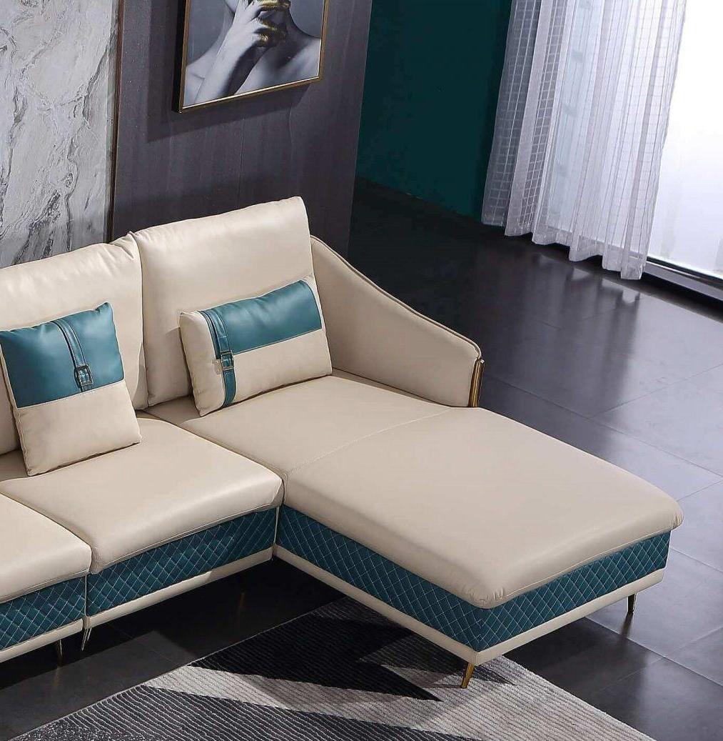 

                    
EUROPEAN FURNITURE ICARO 4 Seater Sectional Sofa Off-White/Blue Italian Leather Purchase 
