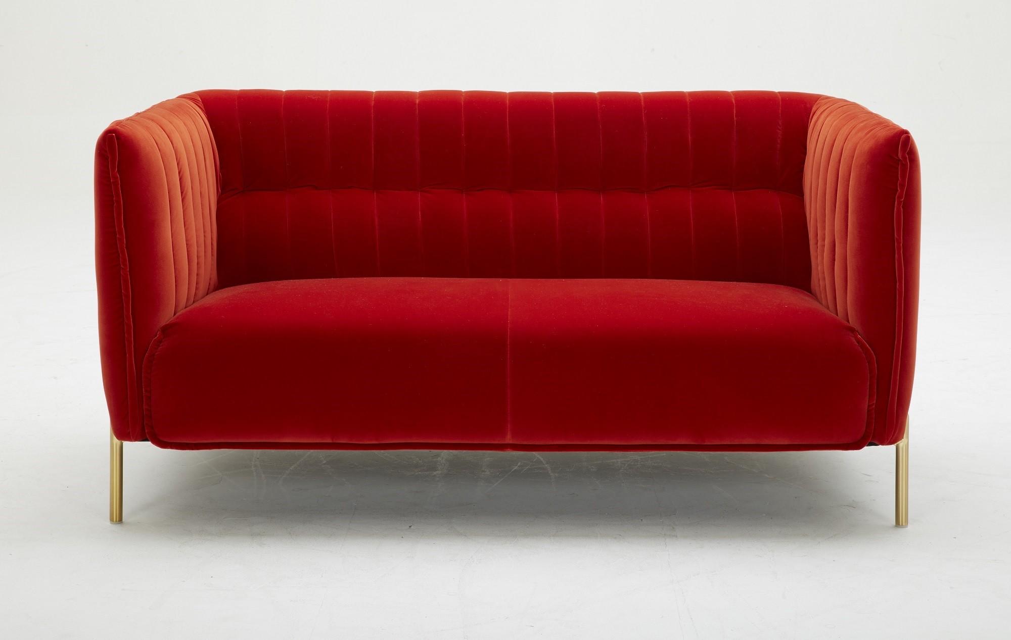 

                    
J&M Furniture Deco Sofa and Loveseat Set Orange Velour Purchase 
