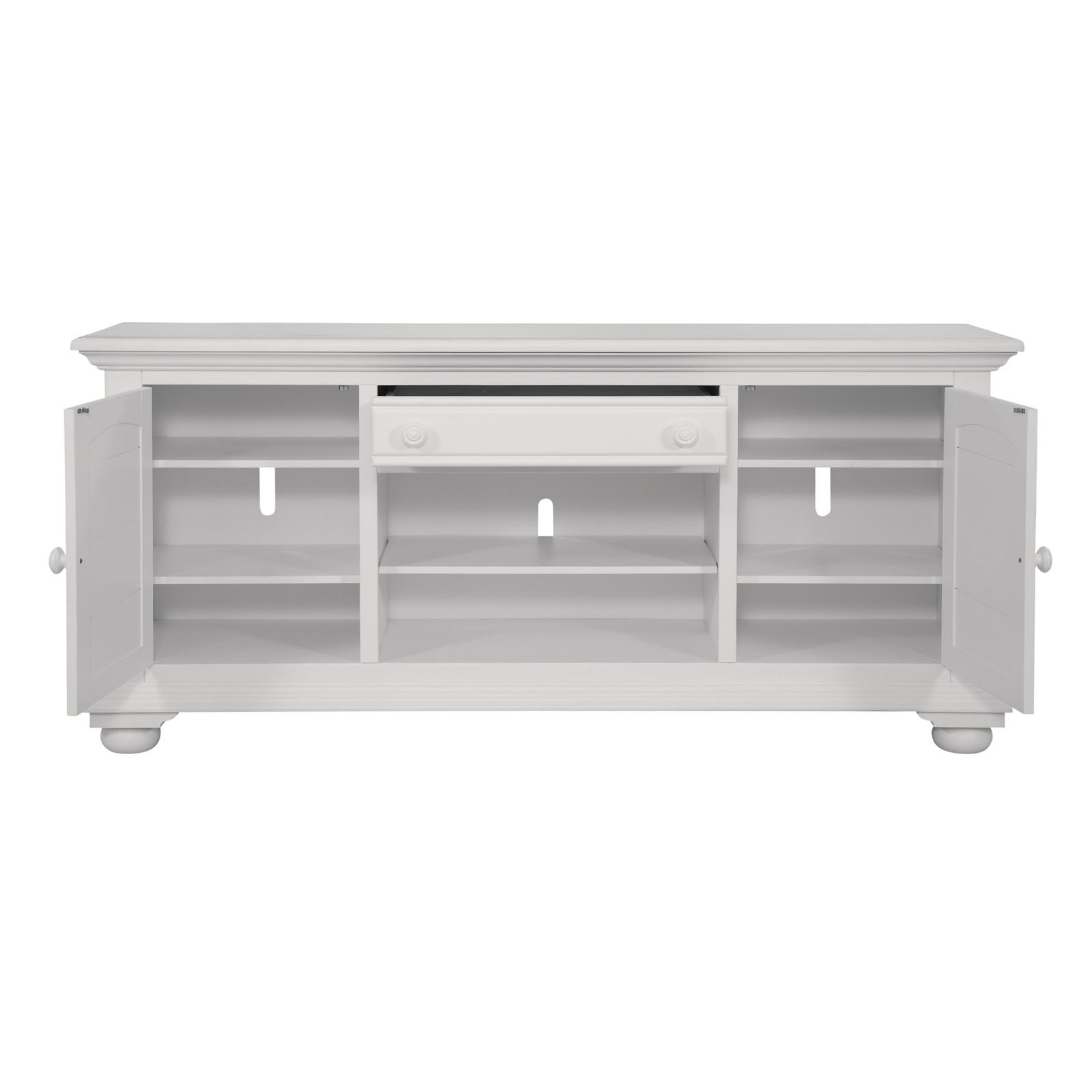 

        
American Woodcrafters COTTAGE 6510-217 Tv Console White  810040451317
