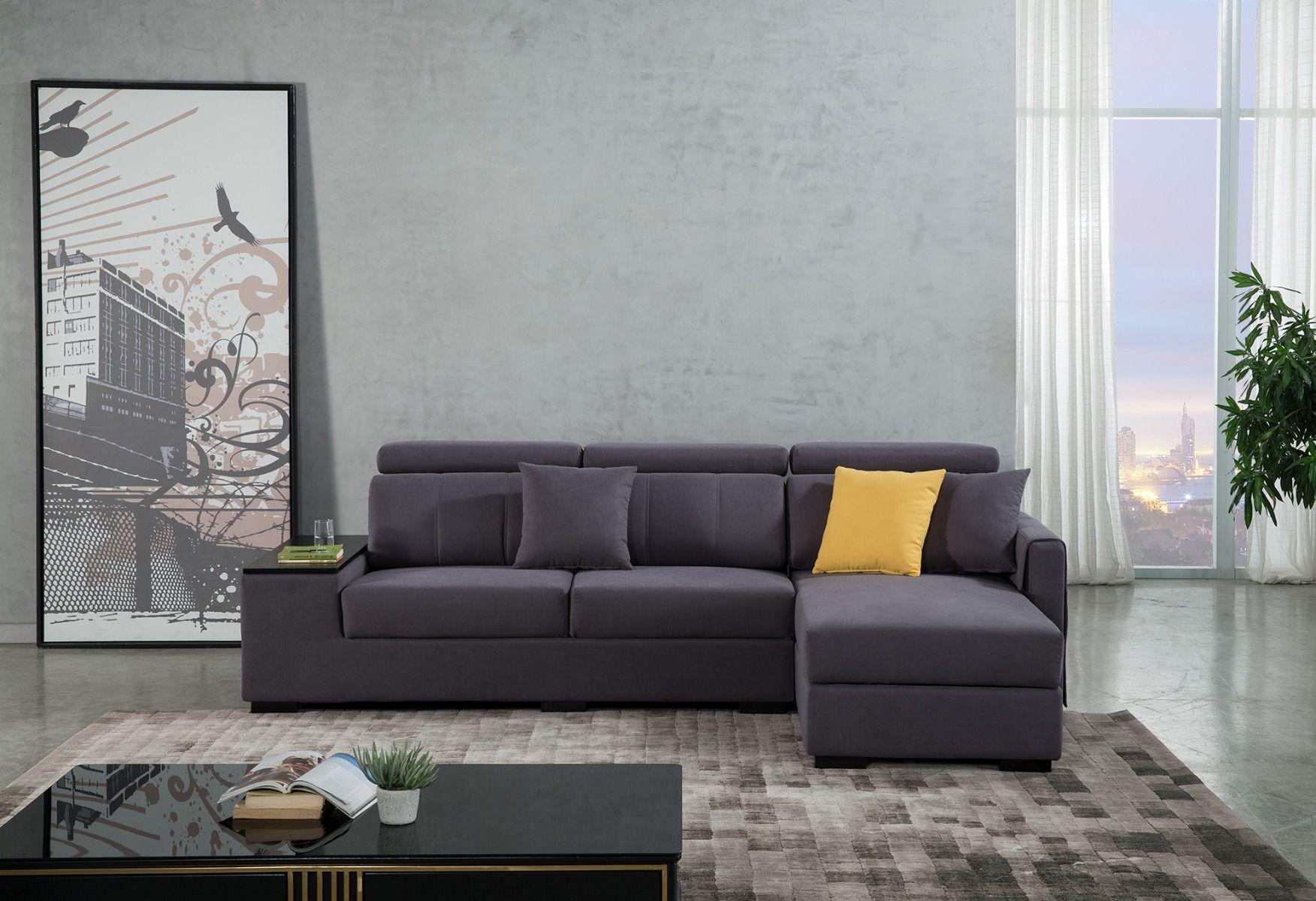 

                    
American Eagle Furniture AE-LD829 Sectional Sofa Gray Velvet Purchase 
