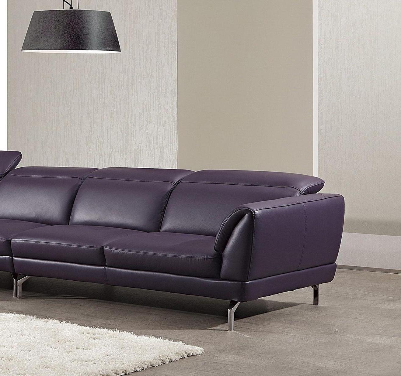 

    
American Eagle Furniture EK-L023L-PUR Sectional Sofa Purple EK-L023L-PUR
