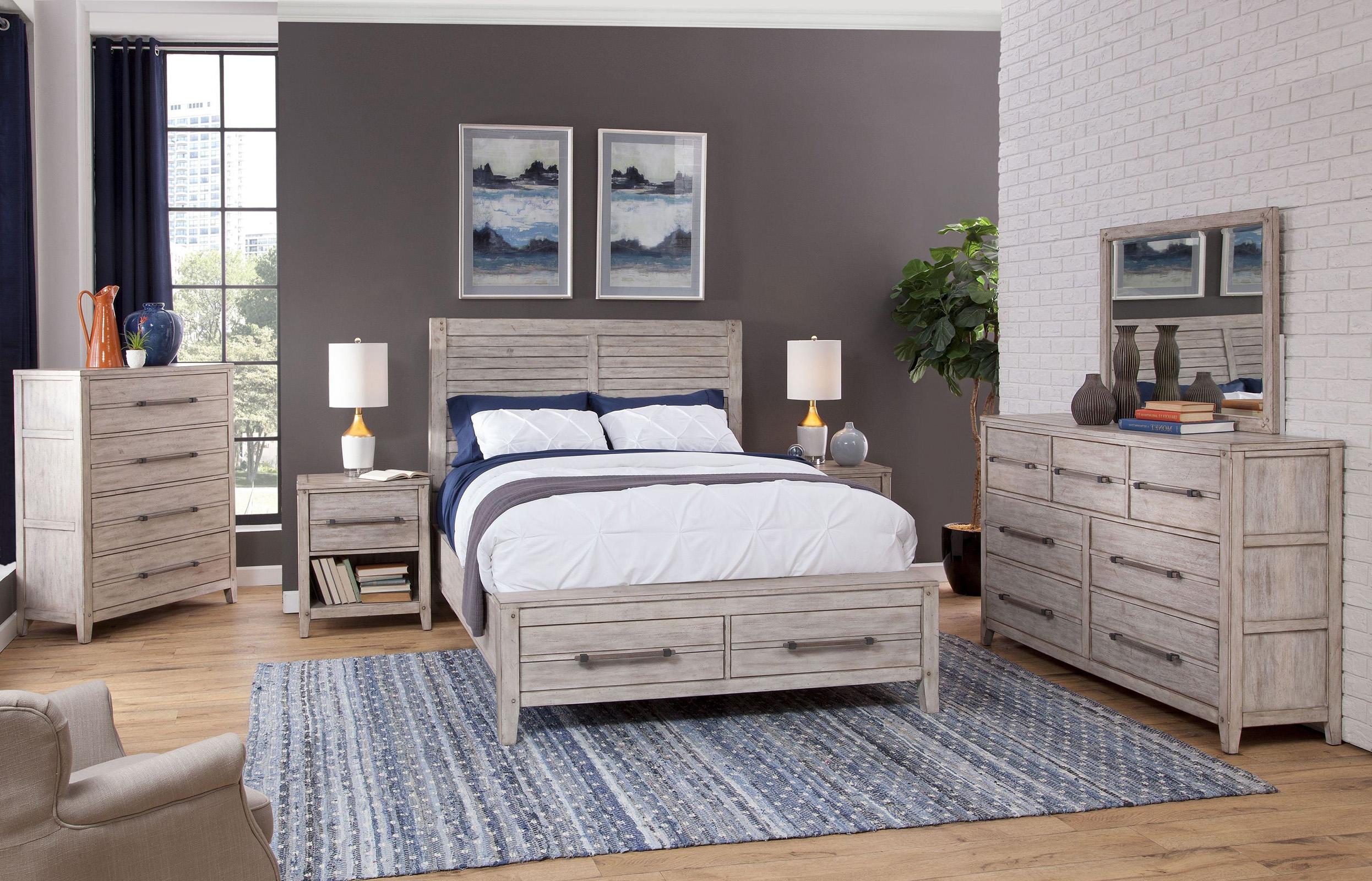 

        
American Woodcrafters AURORA 2810-50PSB Panel Bedroom Set whitewash  811422039079
