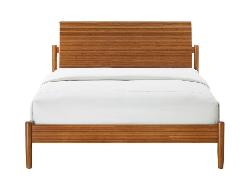 

    
Queen Size Platform Bed Amber Bamboo Modern Monterey by Greenington

