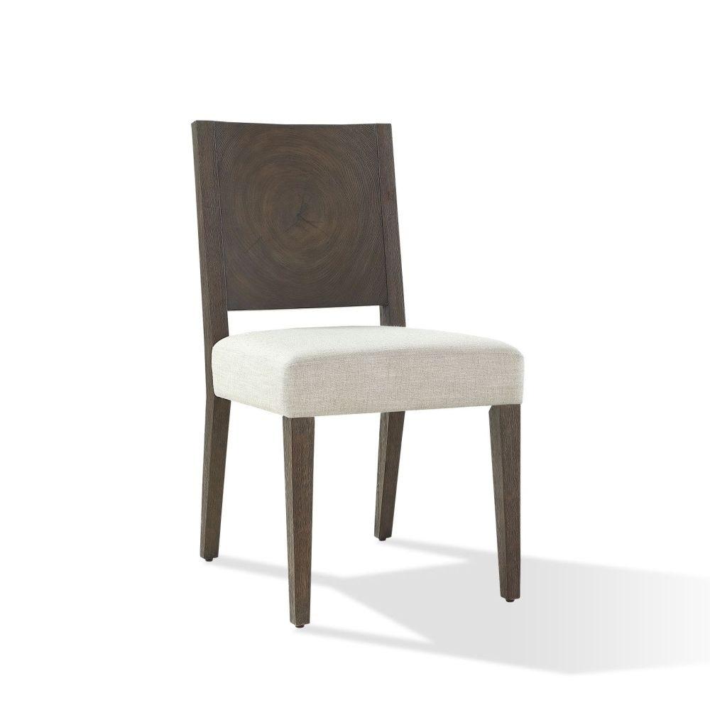

    
 Shop  Rectangular Glass Dining Set 7Pcs in Brunette  w/ Wood Back Chairs OAKLAND by Modus Furniture
