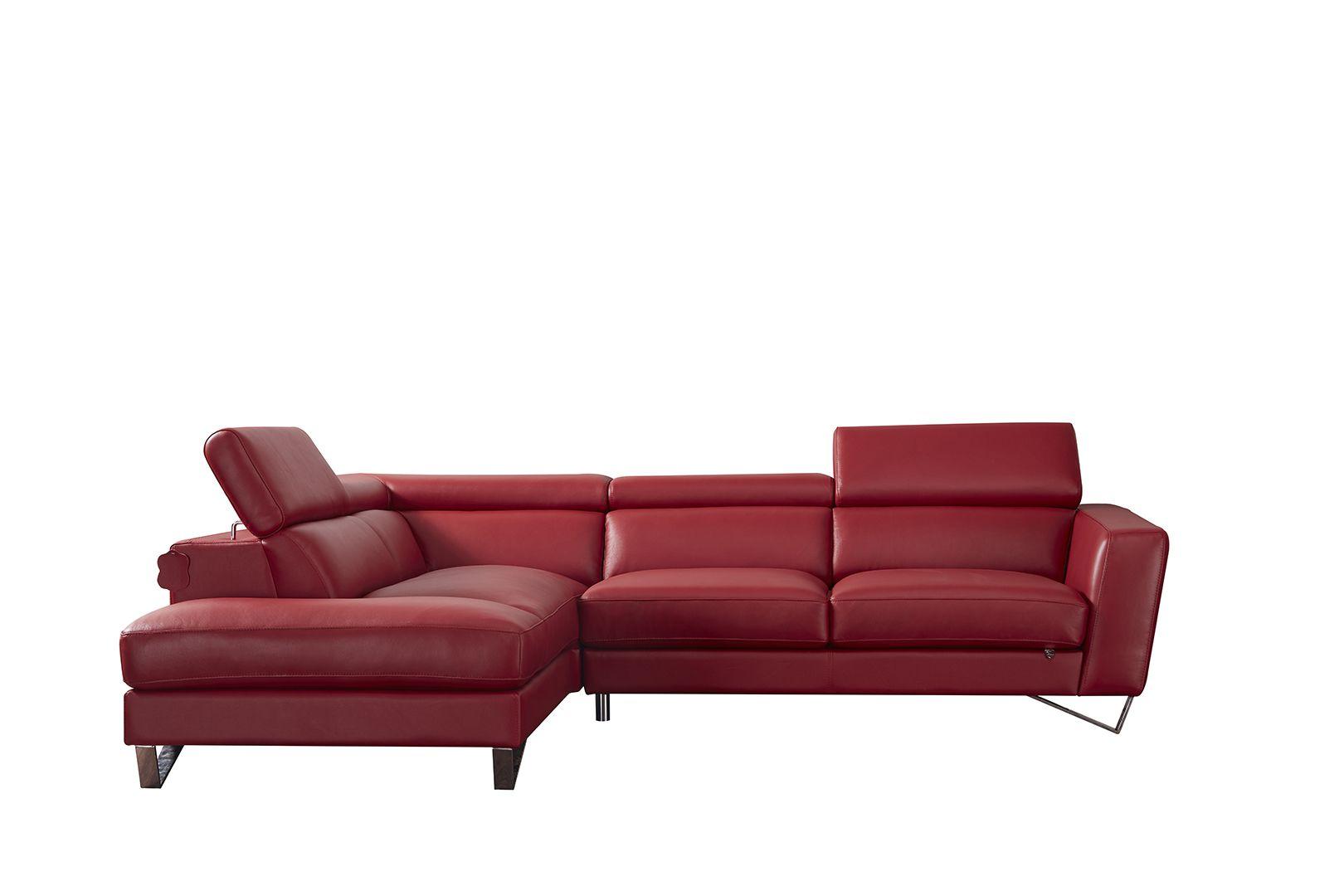 

    
Red Genuine Leather Right Sitting Sectional American Eagle EK-L8010R-RED
