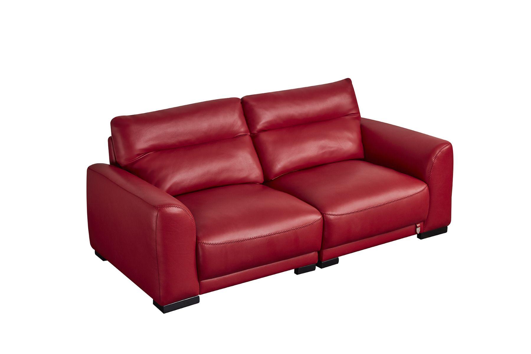 

    
Red Genuine Leather Sofa American Eagle EK8012-RED
