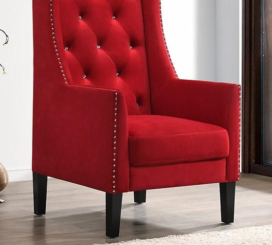 

    
Cosmos Furniture Hollywood Arm Chairs Red 3037REDHOL
