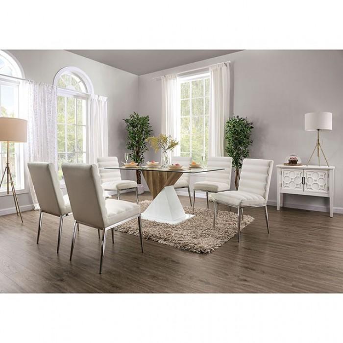 

                    
Furniture of America Bima Dining Table Natural/White  Purchase 

