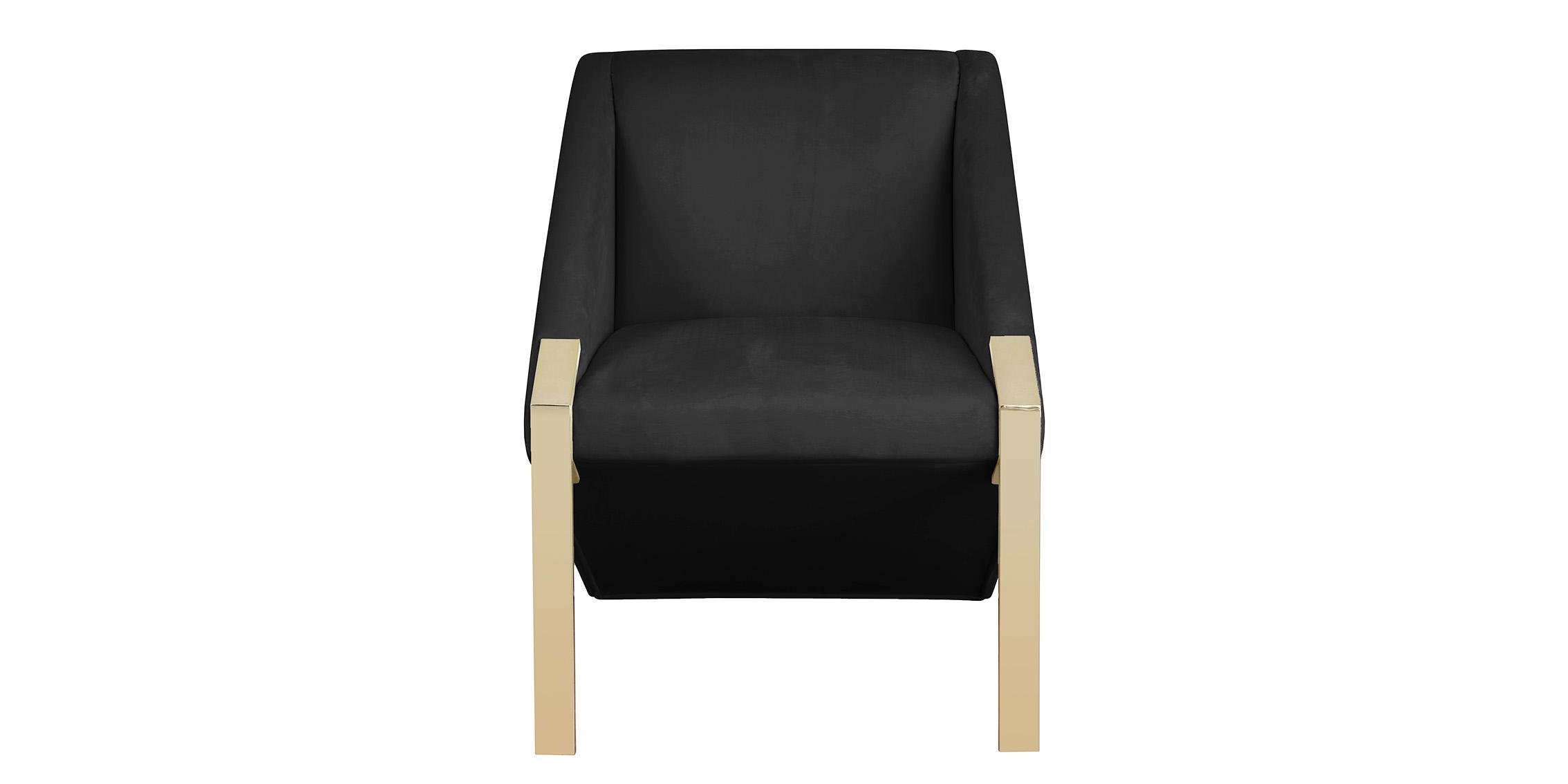 

    
Meridian Furniture RIVET 593Black Accent Chair Gold/Black 593Black

