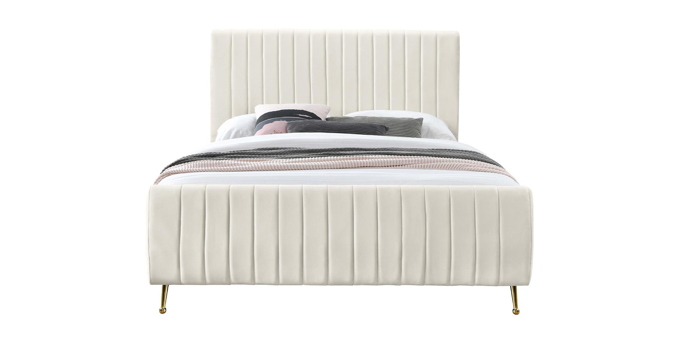 

    
Meridian Furniture ZARA Cream-F Platform Bed Cream/Gold ZaraCream-F
