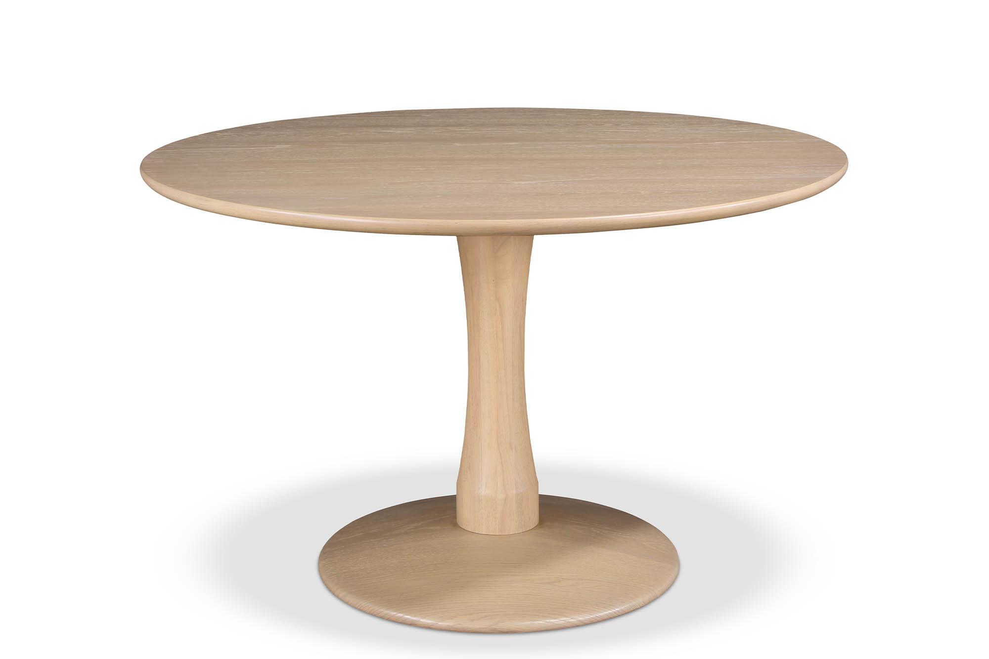Contemporary, Modern Dining Table TULIP 915Oak-T 915Oak-T in Natural 
