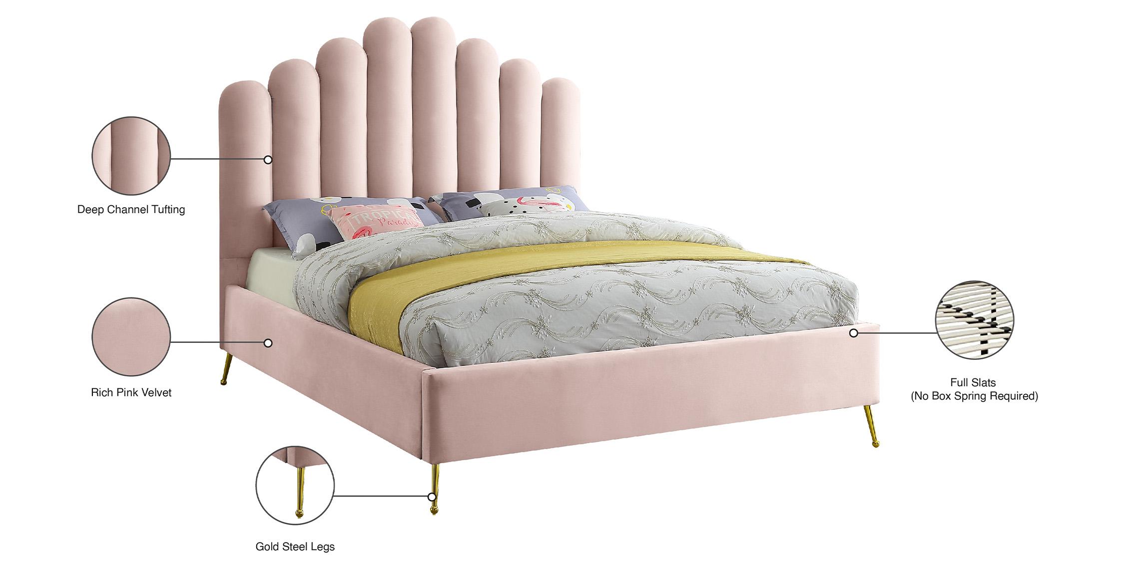 

    
LilyPink-F Meridian Furniture Platform Bed
