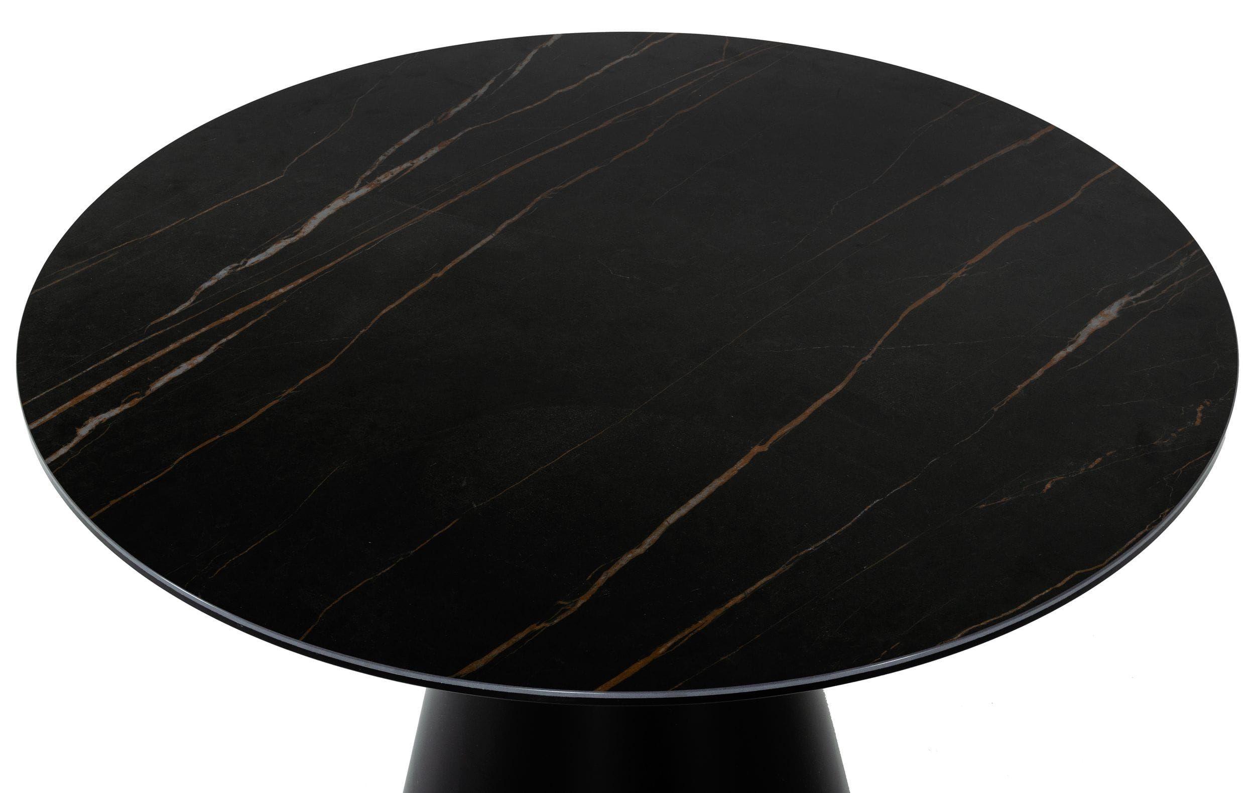 

    
Round Black Ceramic Dining Table by VIG Modrest Edith
