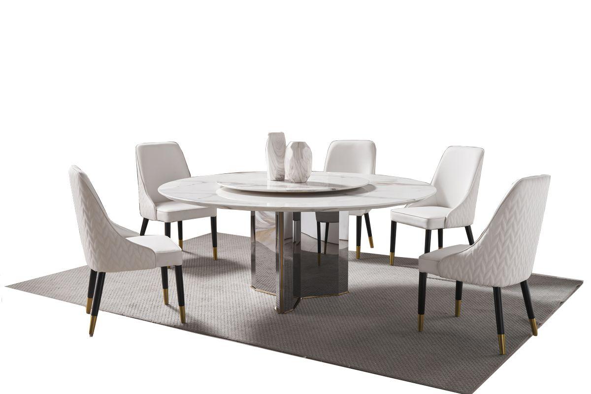 Modern Dining Table DT-H18A DT-H18A in Natural 