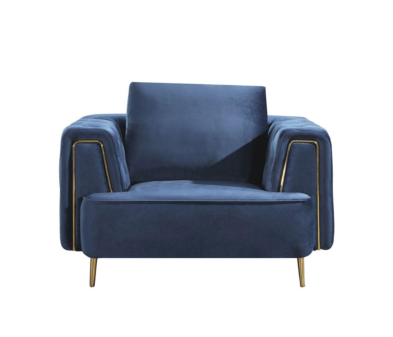 

                    
American Eagle Furniture AE-D832-RB Sofa Set Blue Fabric Purchase 
