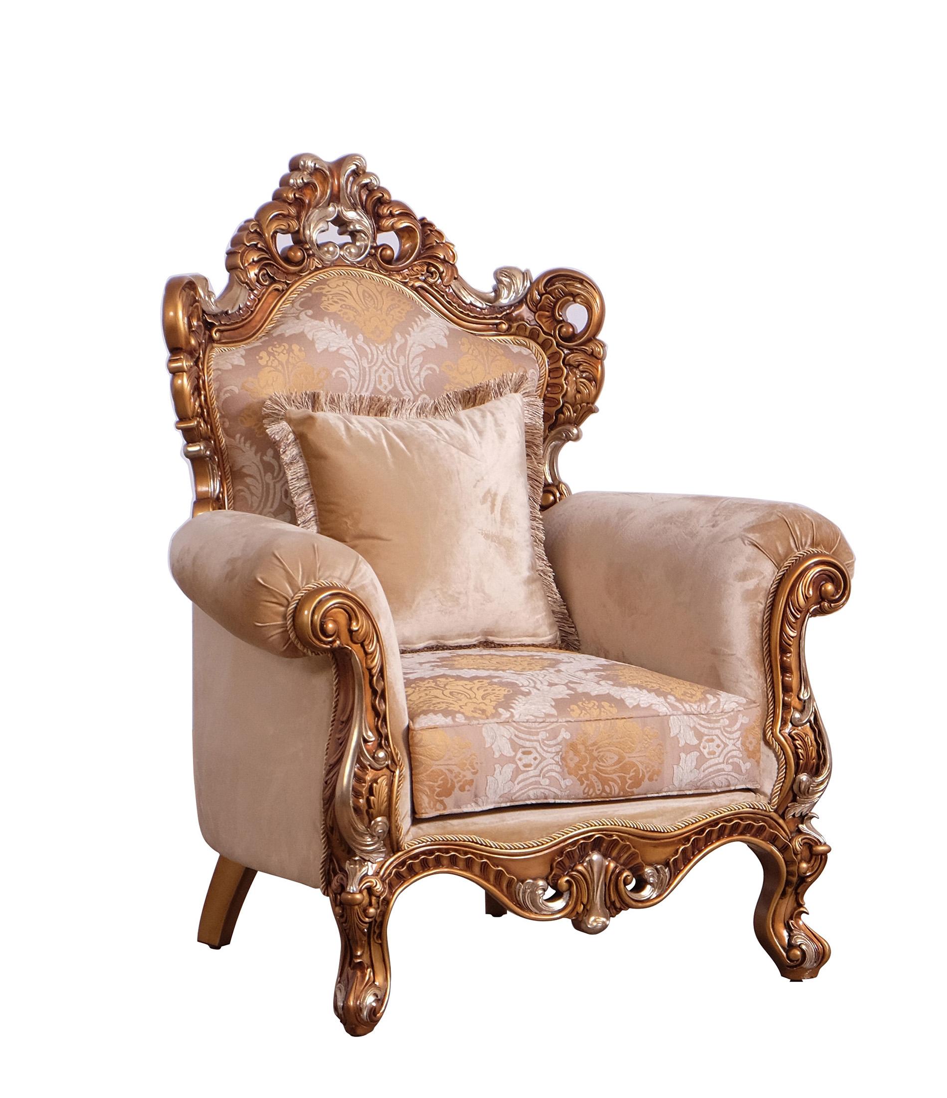 Luxor Luxurious Accent Chair - USA Warehouse Furniture