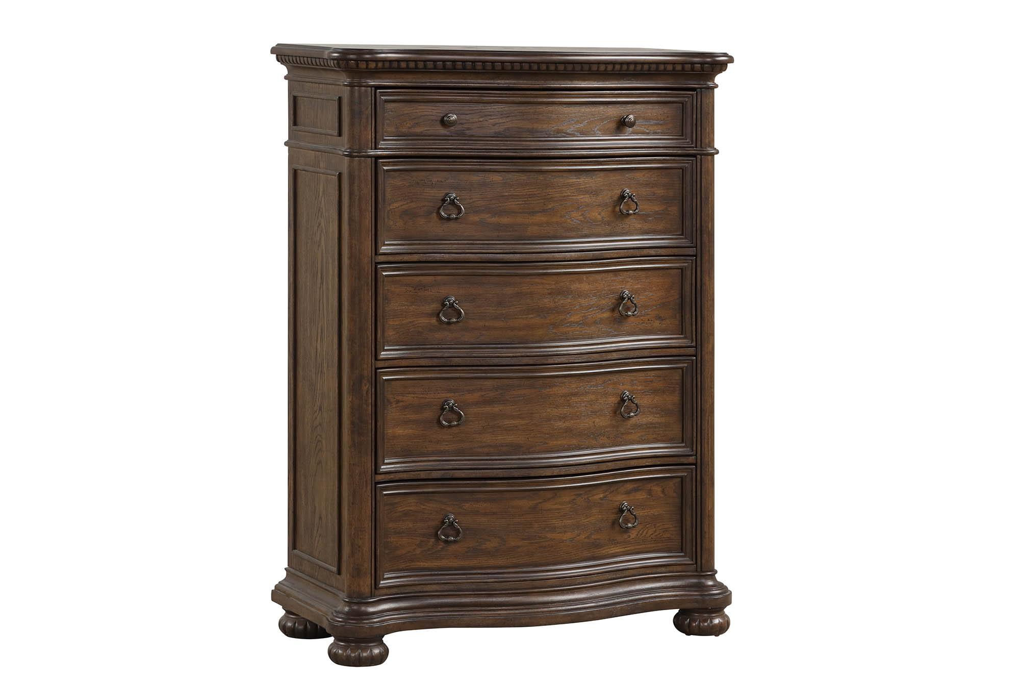 Contemporary, Traditional Chest TUSCANY 321-150 321-150 in Brown 
