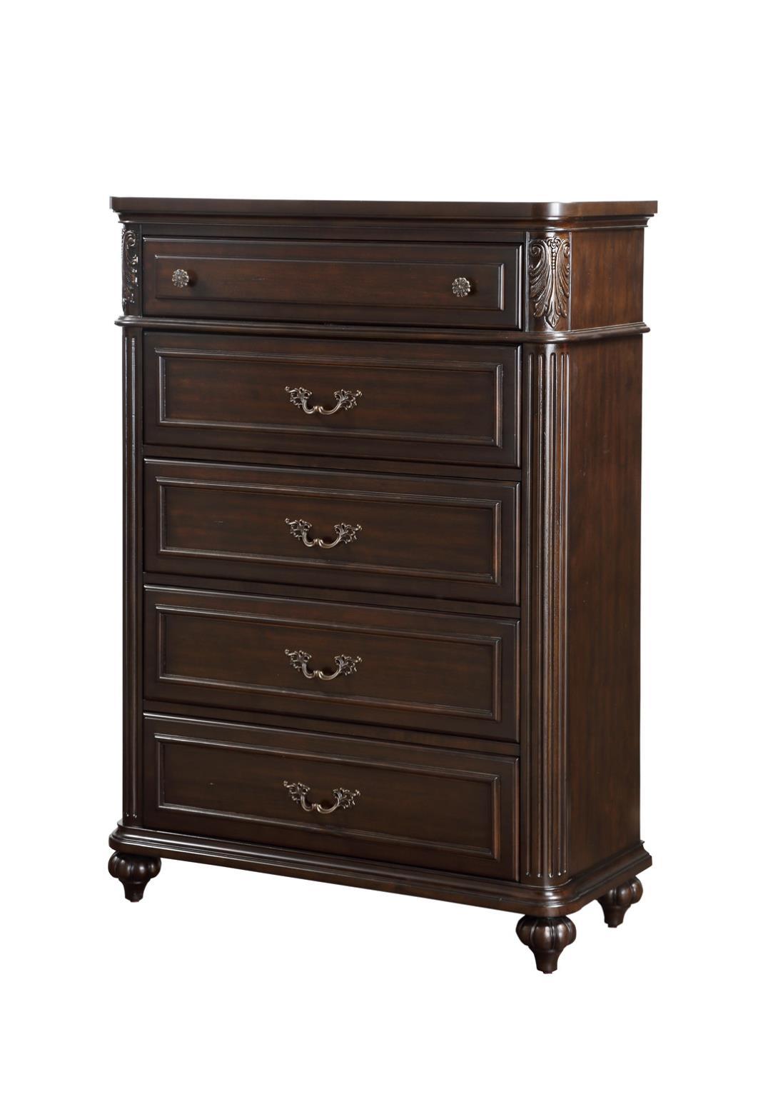 Classic, Transitional Chest NOTTINGHAM 1610-150 1610-150 in Mahogany 