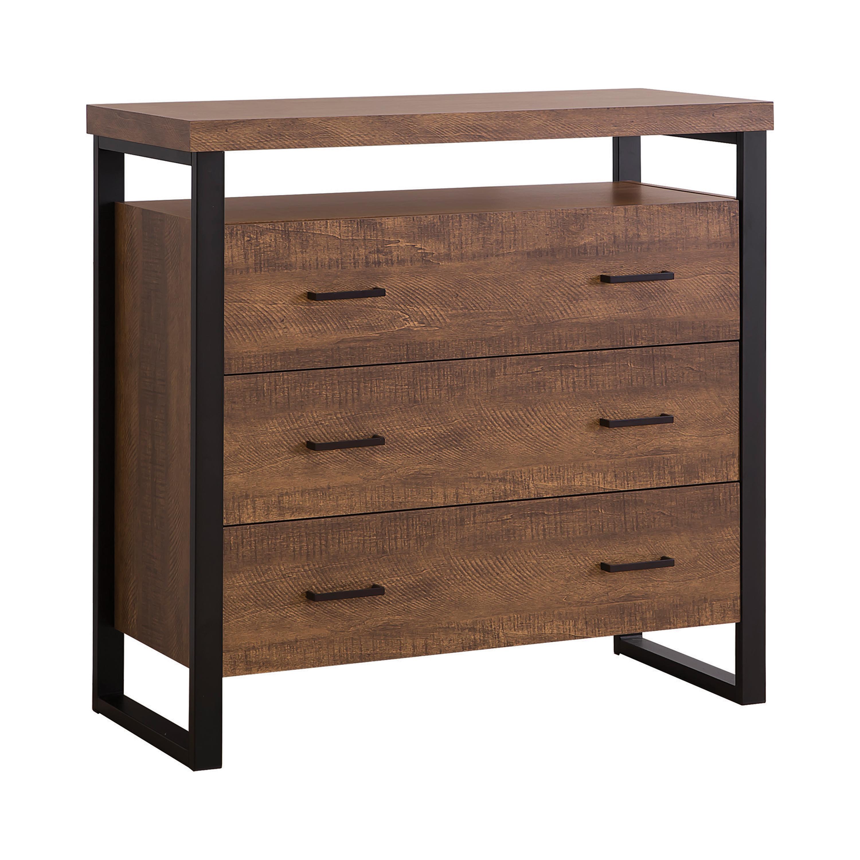 Rustic Accent Cabinet 902762 902762 in Amber 