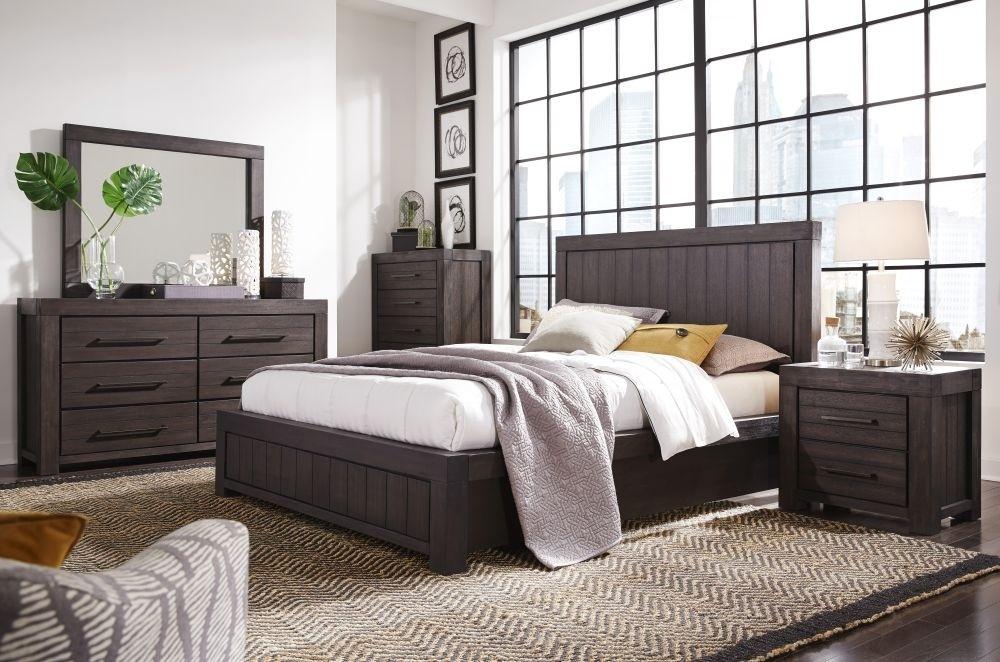 

                    
Buy Rustic Basalt Grey Finish Solid Acacia Wood King Bedroom Set 3Pcs HEATH by Modus Furniture
