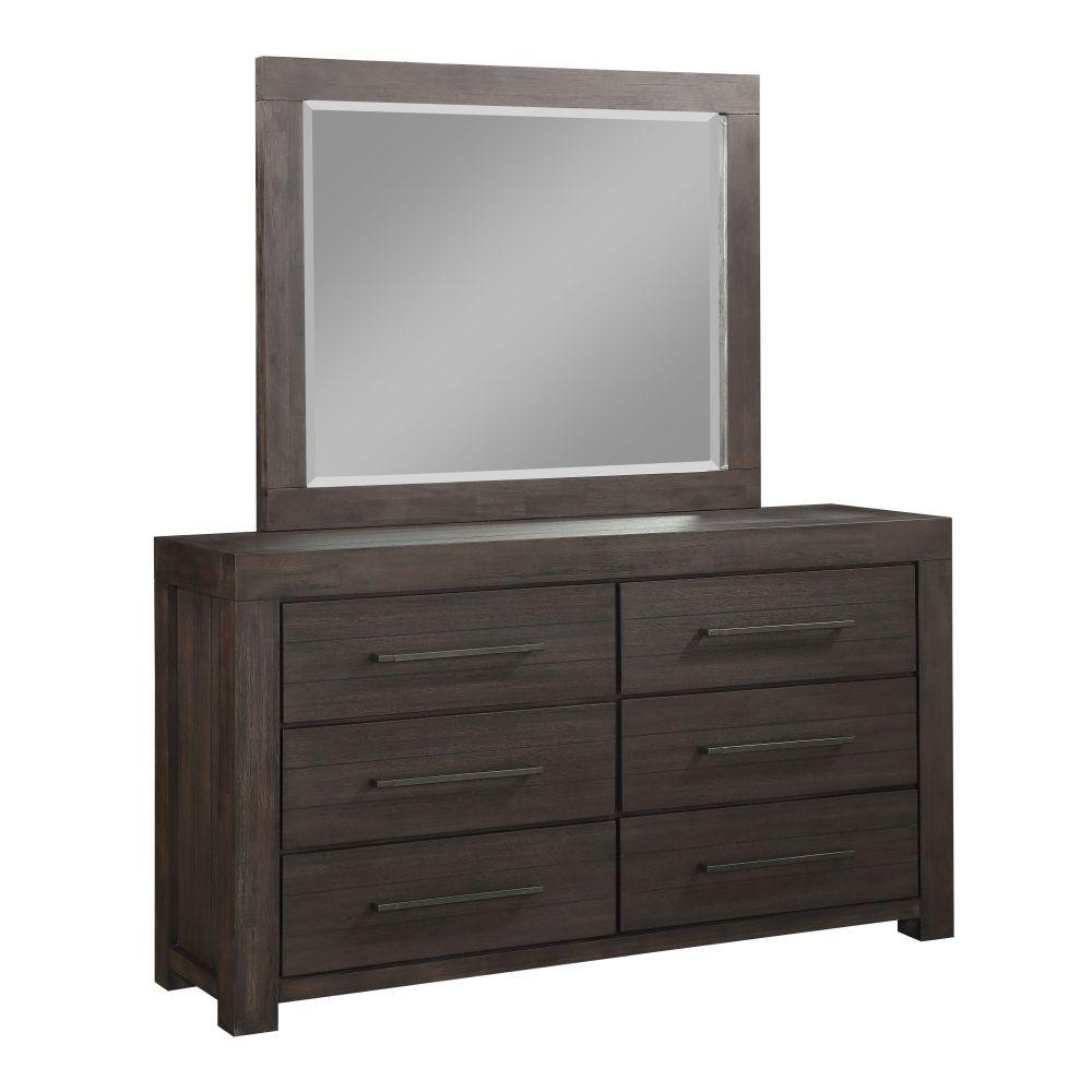 

    
 Shop  Rustic Basalt Grey Finish Solid Acacia Wood King Bedroom Set 5Pcs HEATH by Modus Furniture
