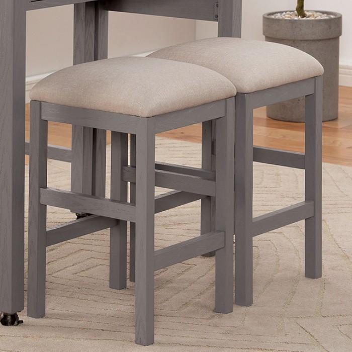 

    
Rustic Beige & Light Gray Solid Wood Counter Height Stools Set 2pcs Furniture of America FOA3544LG-ST-2PK Whitehall
