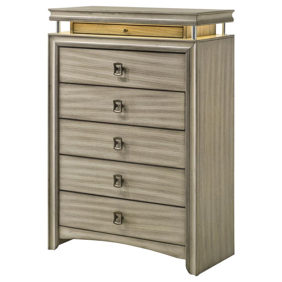 

    
Coaster Giselle Chest 224395-C Chest Beige 224395-C
