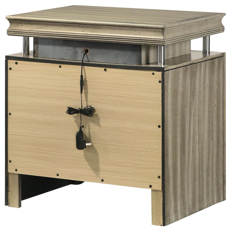 

                    
Buy Rustic Beige Wood Queen Panel Bedroom Set 3PCS Coaster Giselle 224391Q
