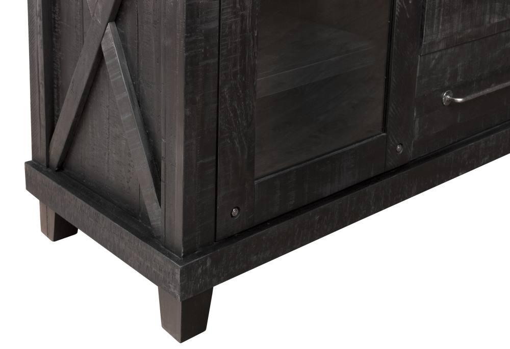 

    
7YC961-6PC Rustic Black Pine Finish Extendable Dining Set 6Pcs YOSEMITE  by Modus Furniture
