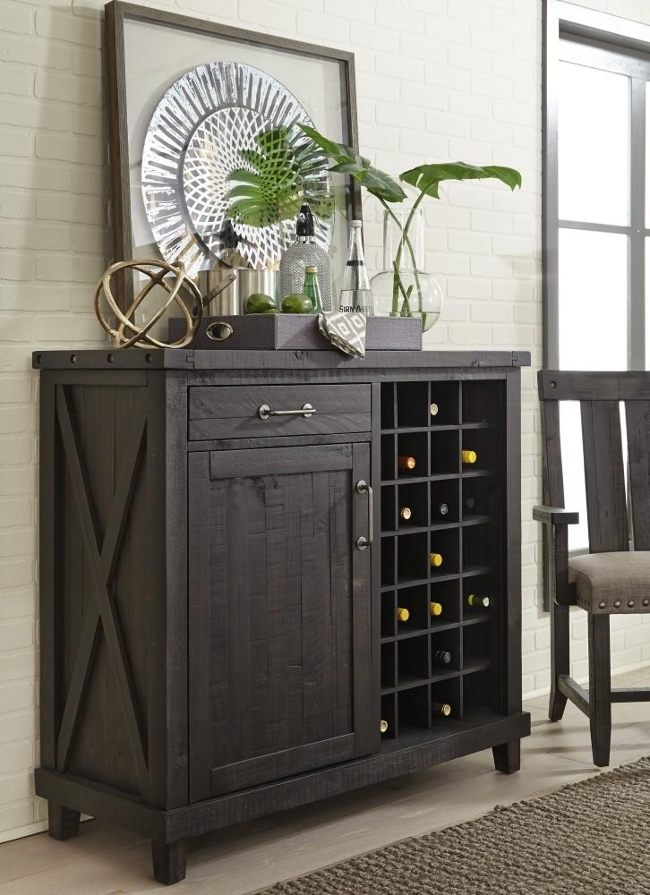 

                    
Buy Rustic Black Pine Finish Wine Cabinet YOSEMITE  by Modus Furniture
