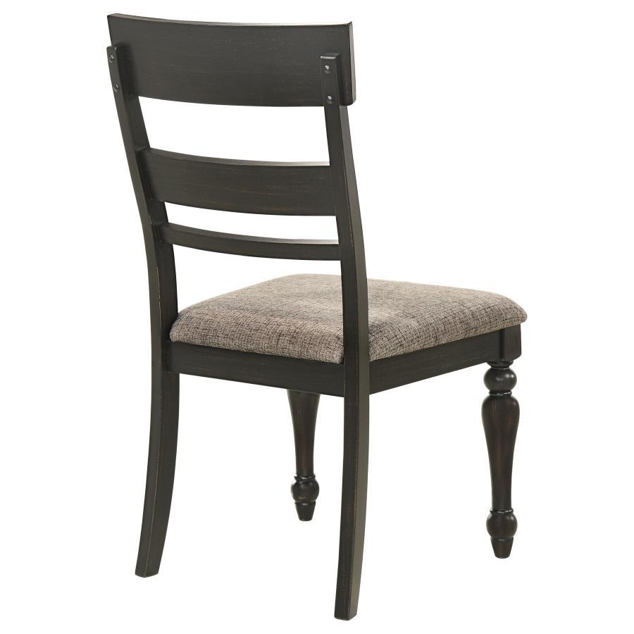 

                    
Buy Rustic Brown/Charcoal Asian Hardwoods Side Chair Set 2PCS Coaster Bridget 108222
