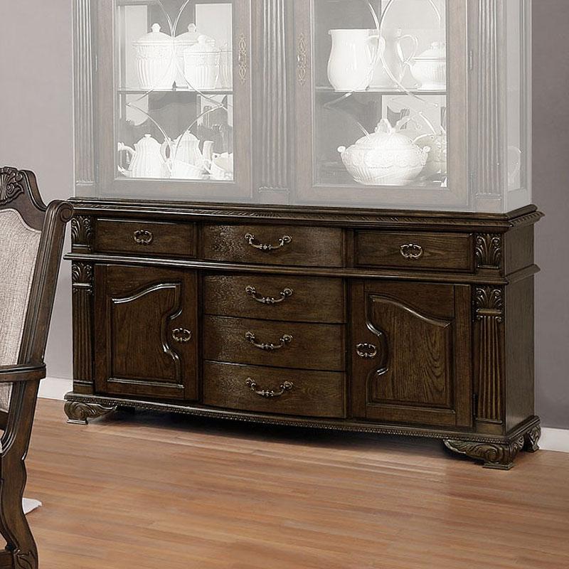 

    
Rustic Brown Dining Room Buffet by Crown Mark Neo Renaissance 2420-B
