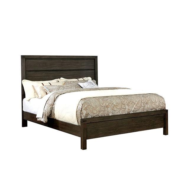 

    
Rustic Brown Solid Wood King Panel Bed Furniture of America Rexburg CM7382-EK
