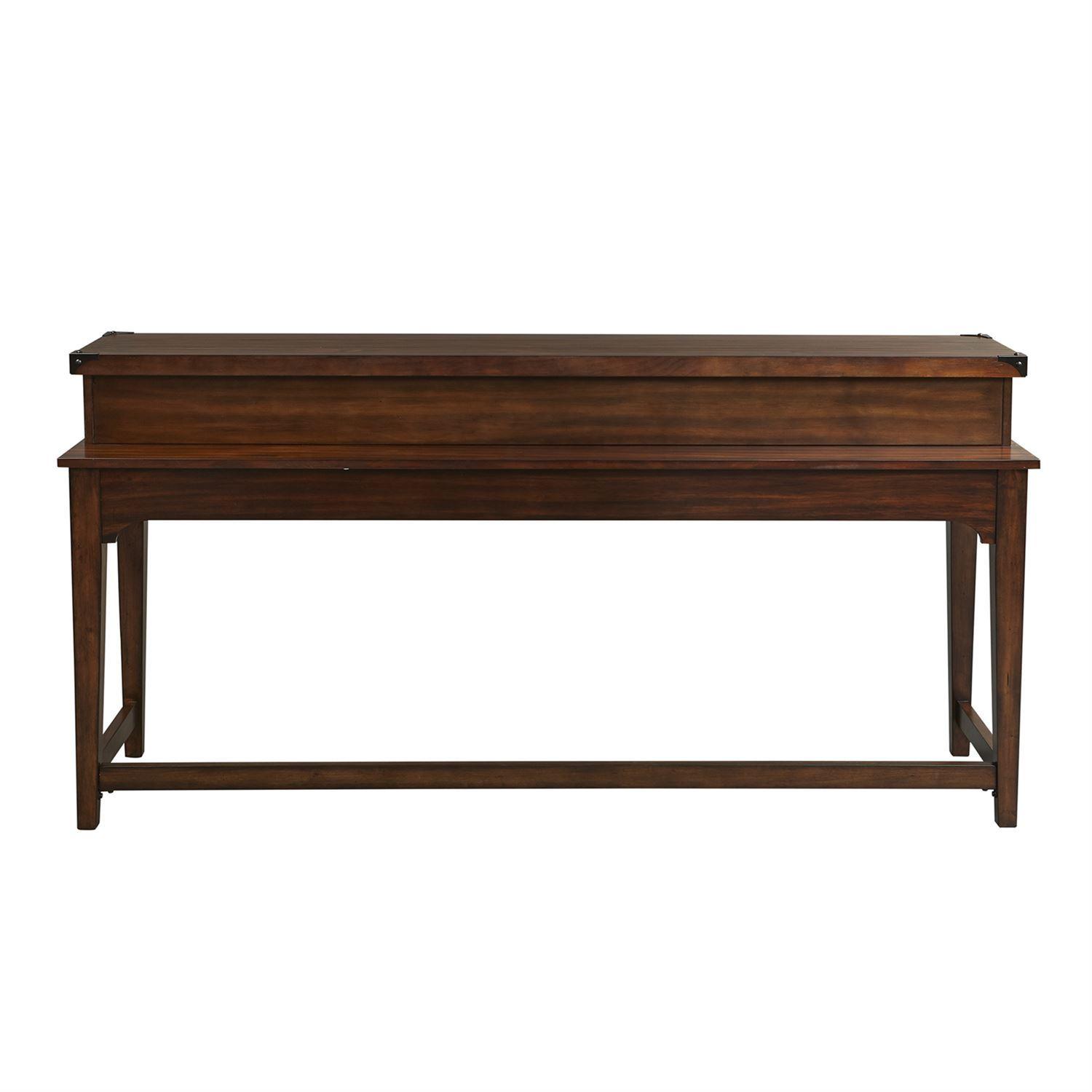 

    
Rustic Brown Wood Counter Table Aspen Skies (316-OT) Liberty Furniture

