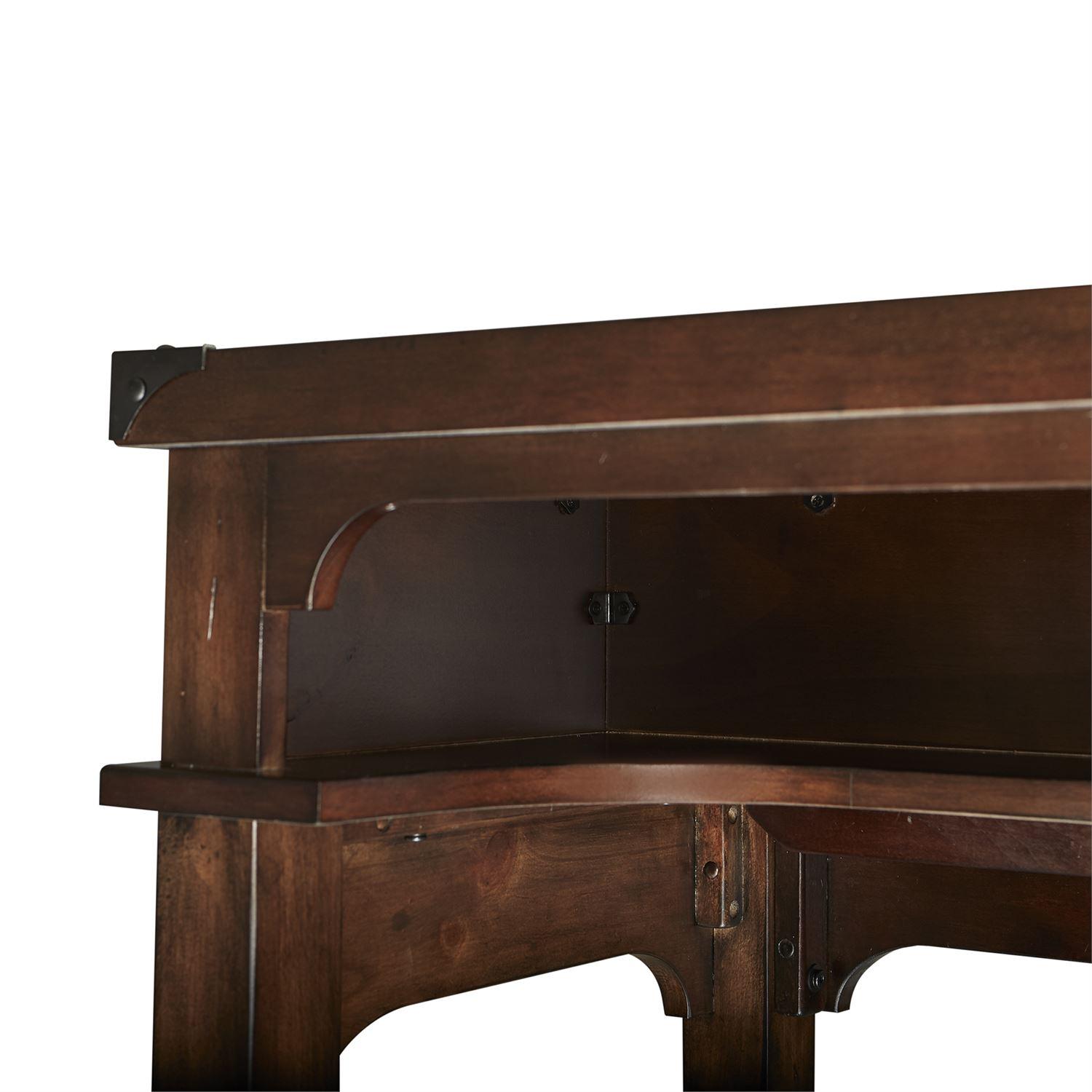 

    
316-OT7436 Rustic Brown Wood Counter Table Aspen Skies (316-OT) Liberty Furniture
